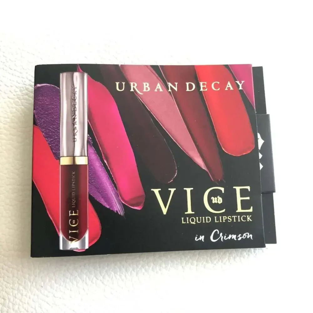 Urban Decay Vice Liquid Lipstick Crimson